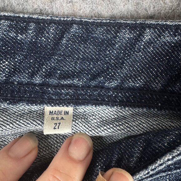 VTG Bebe Charlotte Star Flare Jeans Y2K Rhinestone Size 27 Dark Wash Low Rise - Picture 7 of 13